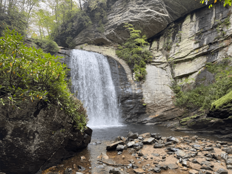 Best Family Activities & Attractions in Hendersonville, NC mirror waterfall